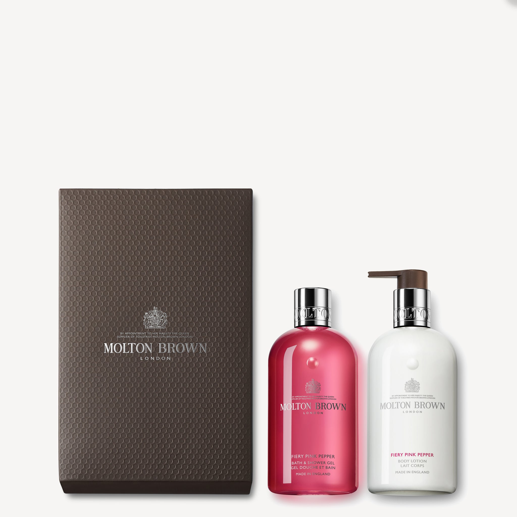 Fiery Pink Pepper Gel Doccia & Lozione Corpo Gift Set