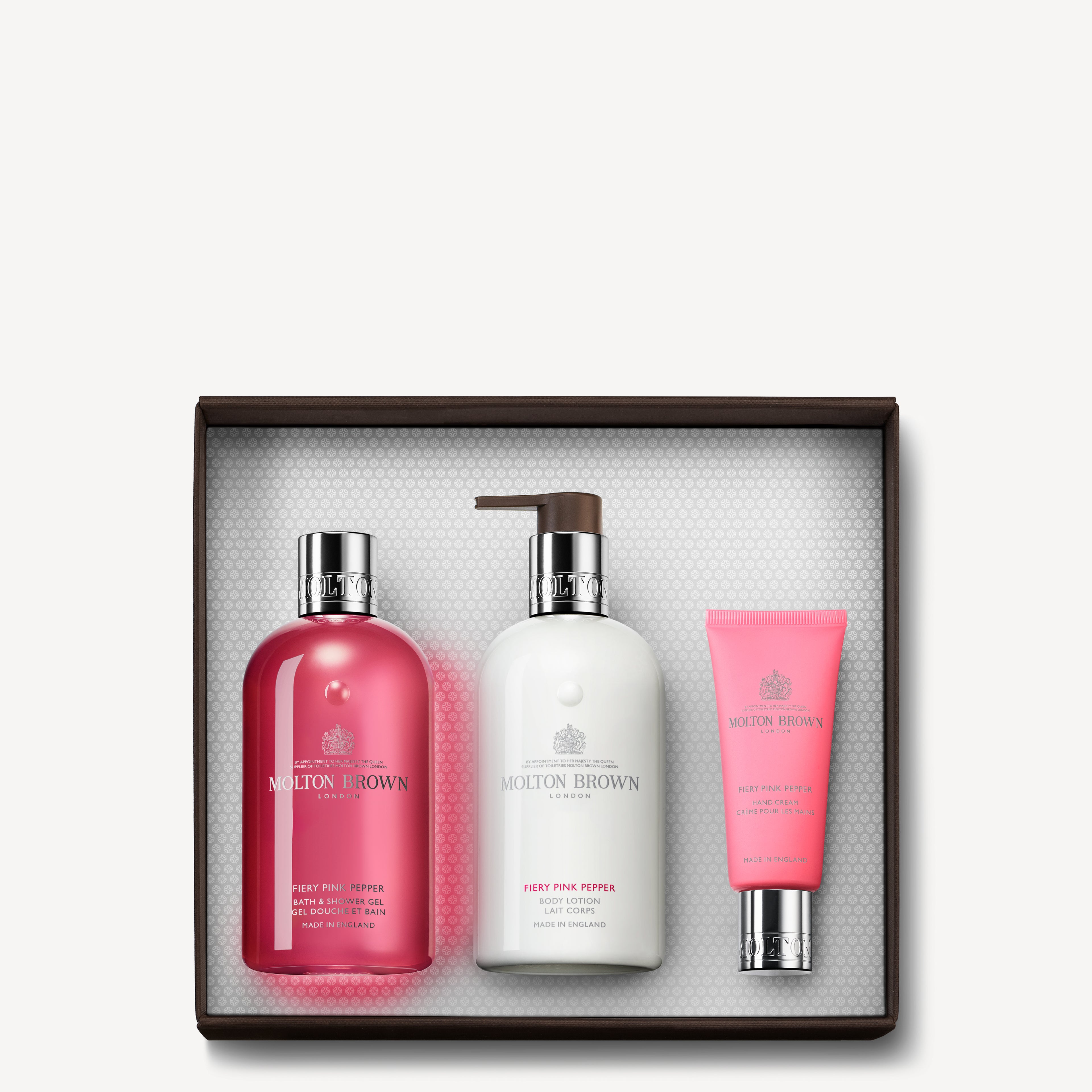 Fiery Pink Pepper Pamper Gift Set