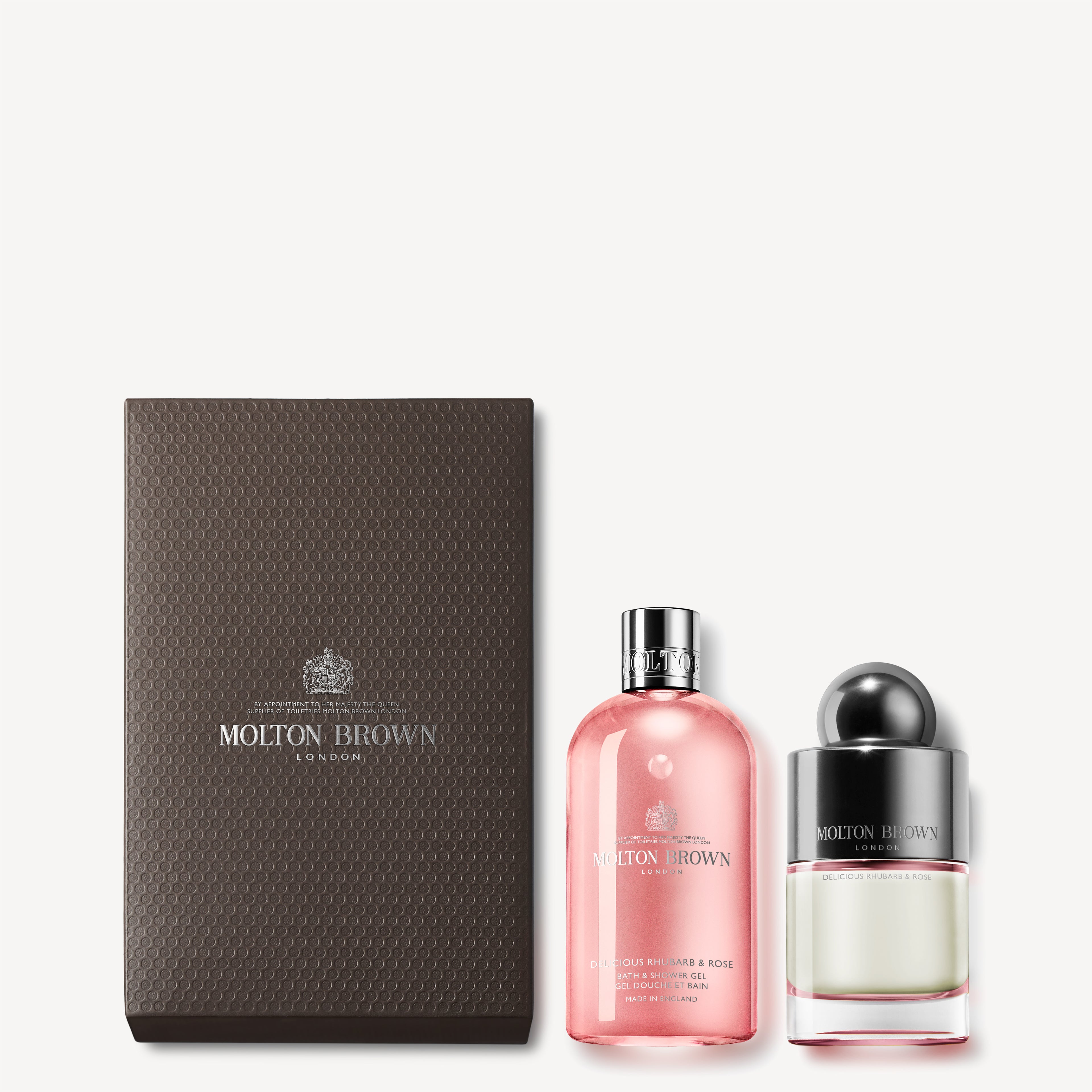 Delicious Rhubarb & Rose Gel Doccia e Eau de Toilette Gift Set