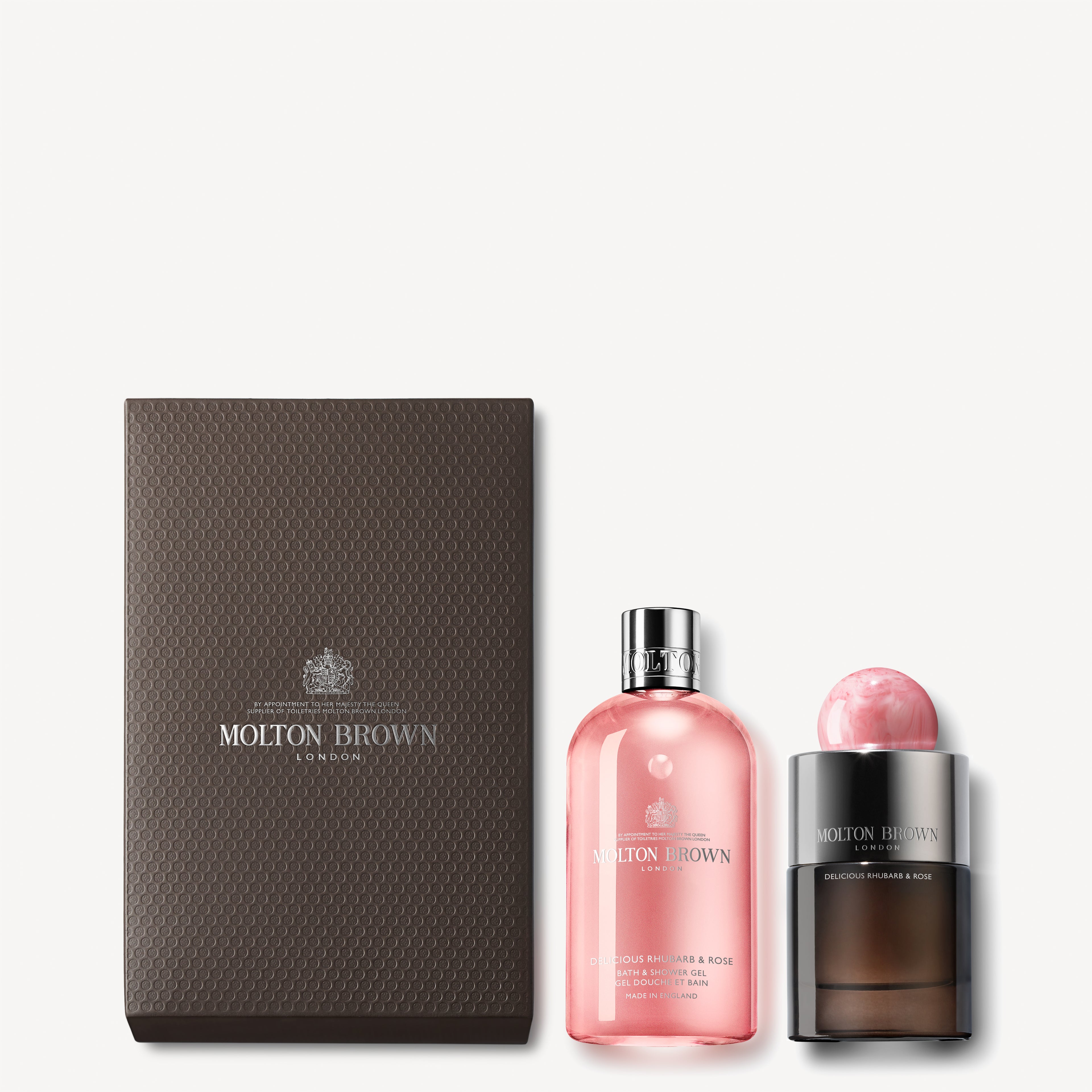 Delicious Rhubarb & Rose Eau de Parfum Gift Set