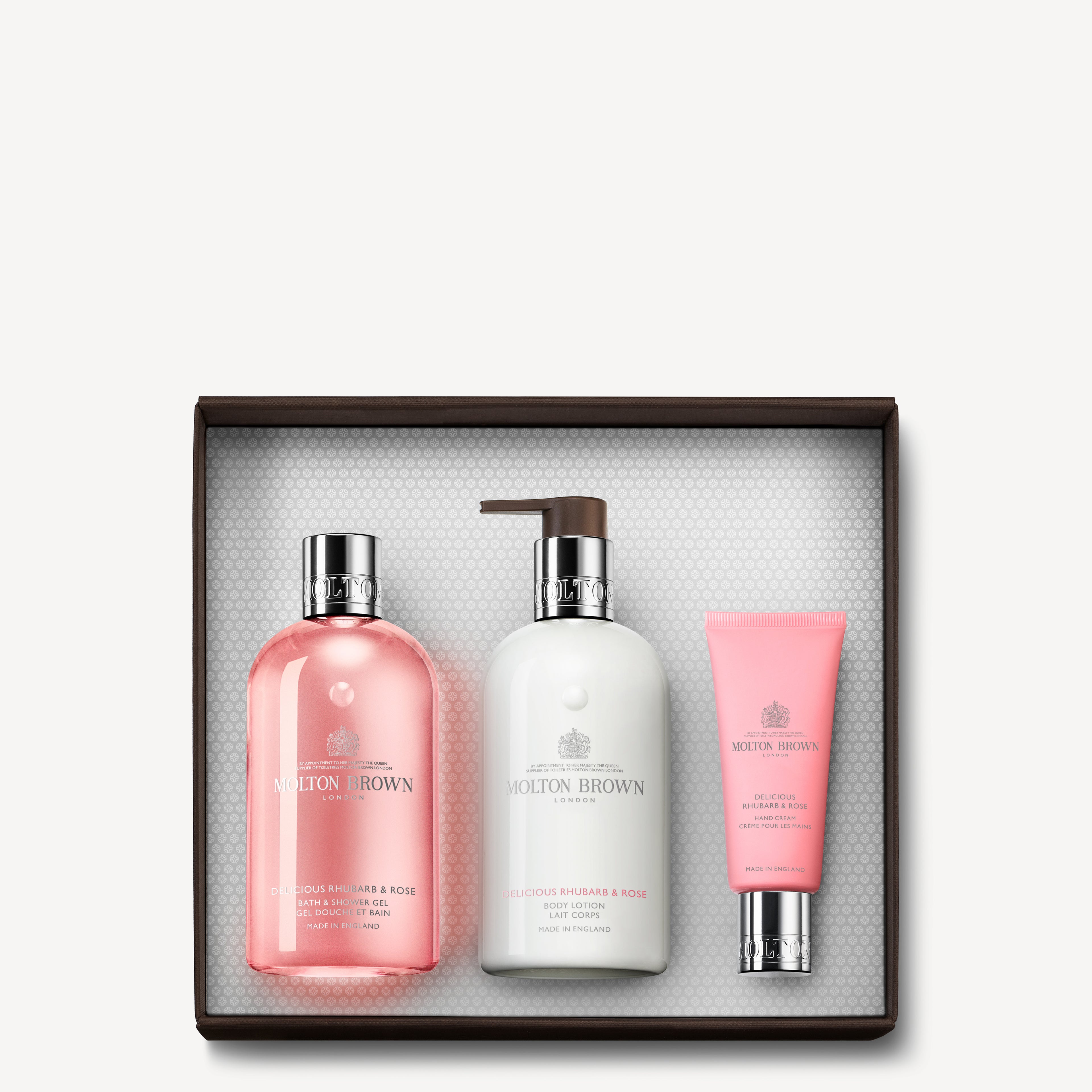 Delicious Rhubarb & Rose Pamper Gift Set