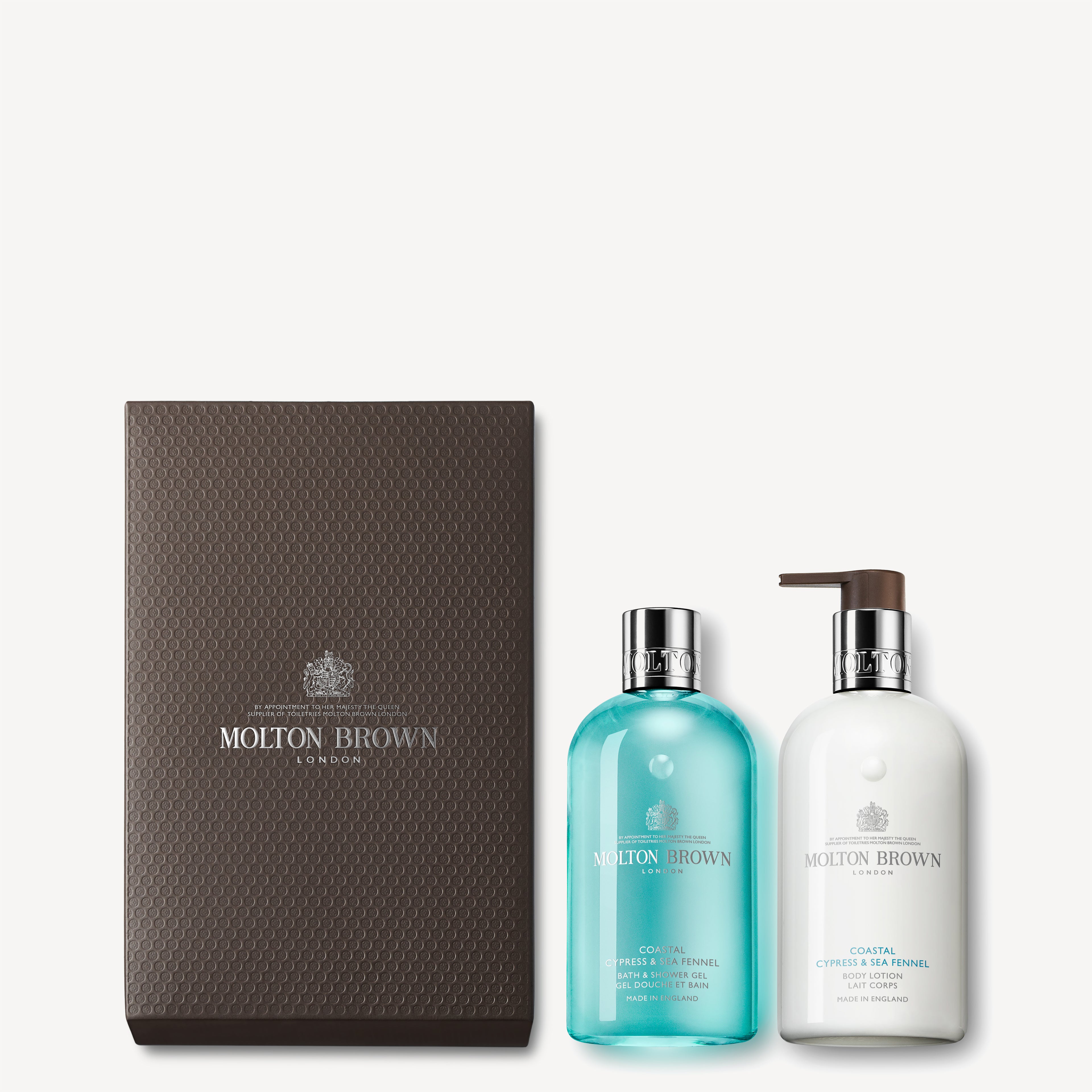 Coastal Cypress & Sea Fennel Gel Doccia & Lozione Corpo Gift Set